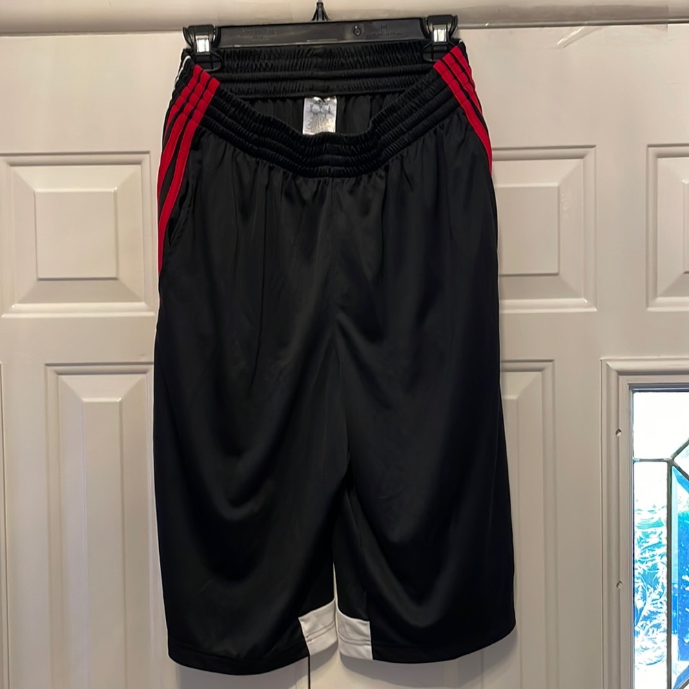 Men’s, Adidas, athletic shorts, size medium